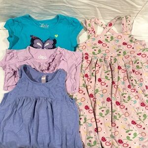 Girls Shirts & Dress Bundle